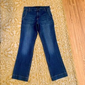 Banana Republic Denim Jeans Flare Soft Stretch